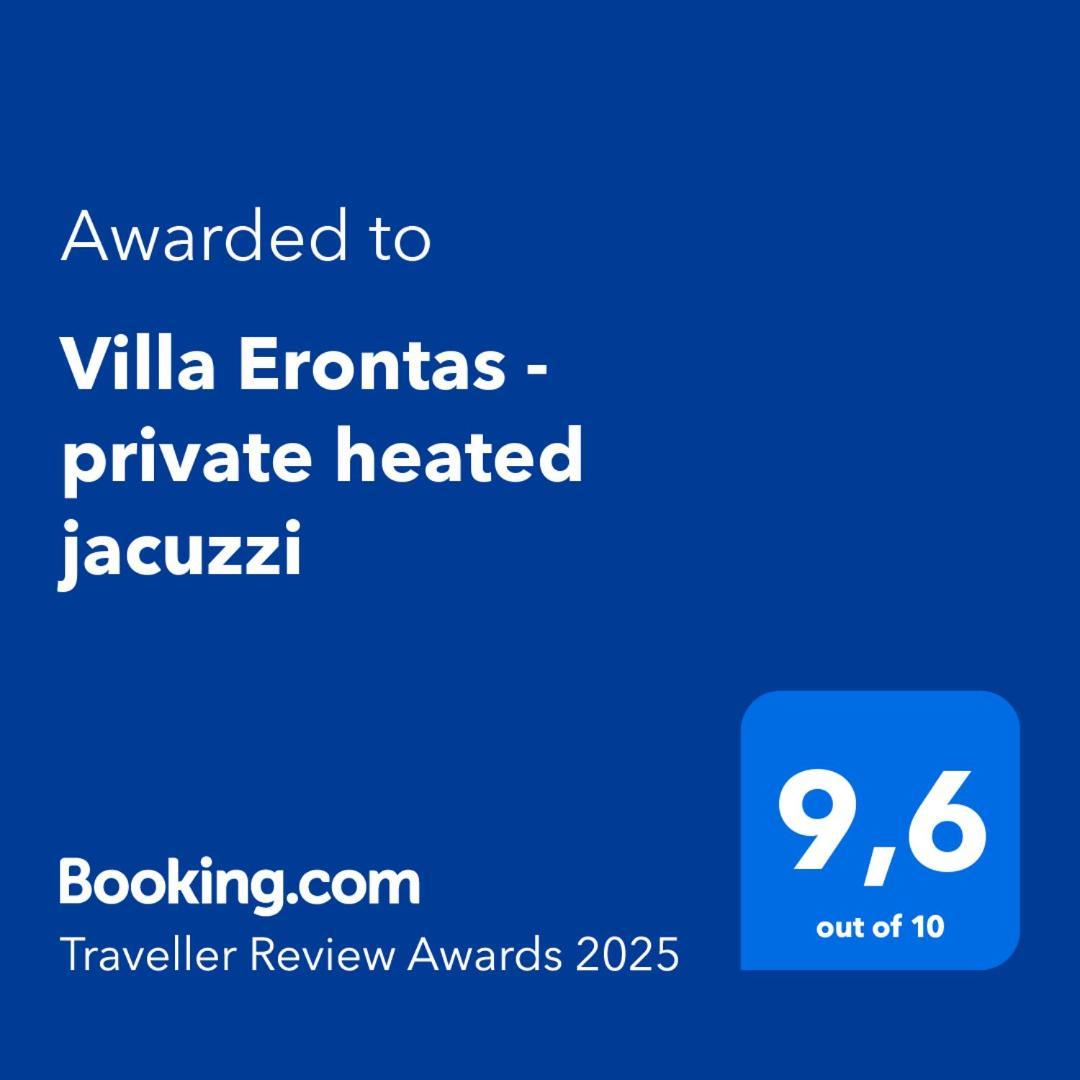 Villa Erontas - Private Heated Jacuzzi Makhairoi Екстер'єр фото